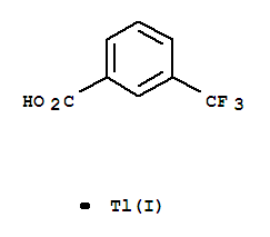 M-trifluoromethylbenzoic acid thallium(i) salt Structure,63980-13-2Structure