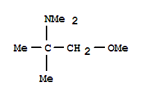 2-Propanamine,1-methoxy-n,n,2-trimethyl-(9ci) Structure,639860-74-5Structure