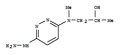 3-Hydrazino-6-((2-hydroxypropyl)methylamino)pyridazine dihydrochloride Structure,64000-73-3Structure