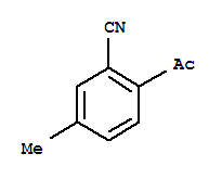 Benzonitrile,2-acetyl-5-methyl-(9ci) Structure,64113-87-7Structure