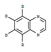 喹喔啉-D4結(jié)構(gòu)式_64252-08-0結(jié)構(gòu)式