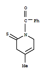 2(1H)-pyridinethione, 1-benzoyl-3,6-dihydro-4-methyl-(7ci,8ci) Structure,6431-26-1Structure