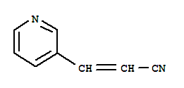 2-Propenenitrile,3-(3-pyridinyl)-(9ci) Structure,6443-86-3Structure