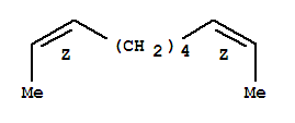 (2E,8E)-2,8-癸二烯結(jié)構(gòu)式_64460-98-6結(jié)構(gòu)式