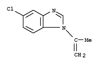 1H-benzimidazole,5-chloro-1-(1-methylethenyl)-(9ci) Structure,64640-32-0Structure