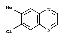 6-Chloro-7-methylquinoxaline Structure,646504-79-2Structure