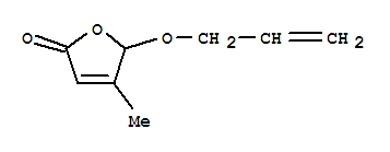 2(5H)-furanone, 4-methyl-5-(2-propenyloxy)-(9ci)Structure,646504-94-1Structure 2(5H)-furanone, 4-methyl-5-(2-propenyloxy)-(9ci) Structure,646504-94-1Structure