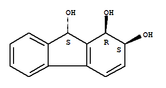 1H-fluorene-1,2,9-triol, 2,9-dihydro-, (1r,2s,9s)-(9ci) Structure,646507-15-5Structure