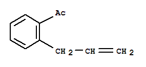 Ethanone, 1-[2-(2-propenyl)phenyl]-(9ci) Structure,64664-07-9Structure