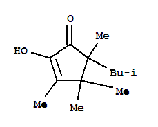 2-Cyclopenten-1-one, 2-hydroxy-3,4,4,5-tetramethyl-5-(2-methylpropyl)-(9ci) Structure,647024-68-8Structure