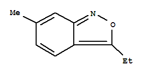 2,1-Benzisoxazole,3-ethyl-6-methyl-(9ci)Structure,64723-52-0Structure 2,1-Benzisoxazole,3-ethyl-6-methyl-(9ci) Structure,64723-52-0Structure