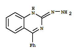 2-Hydrazinyl-4-phenylquinazoline Structure,64820-60-6Structure