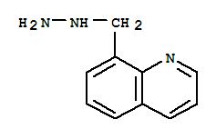 1-((喹啉-8-基)甲基)肼結(jié)構(gòu)式_64821-23-4結(jié)構(gòu)式