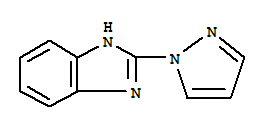 1H-benzimidazole,2-(1h-pyrazol-1-yl)-(9ci) Structure,6488-88-6Structure