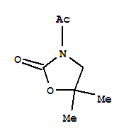 (5ci)-3-乙?；?5,5-二甲基-2-噁唑烷酮結(jié)構(gòu)式_649568-35-4結(jié)構(gòu)式