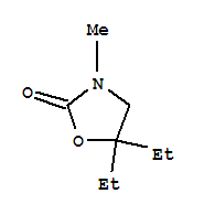 (5ci)-5,5-二乙基-3-甲基-2-噁唑烷酮結(jié)構(gòu)式_649568-43-4結(jié)構(gòu)式