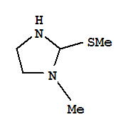 Imidazolidine, 1-methyl-2-(methylthio)-(9ci) Structure,65064-17-7Structure