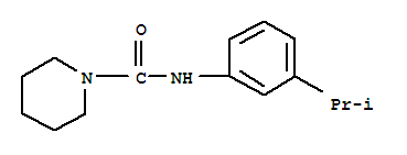 1-Piperidinecarboxamide,n-[3-(1-methylethyl)phenyl]-(9ci) Structure,651053-00-8Structure