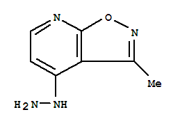 (9ci)-4-肼基-3-甲基-異噁唑并[5,4-b]吡啶結構式_651054-75-0結構式