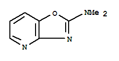 (9ci)-N,N-二甲基-噁唑并[4,5-b]吡啶-2-胺結(jié)構(gòu)式_652143-61-8結(jié)構(gòu)式