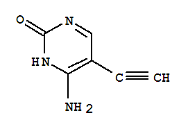 2(1H)-pyrimidinone, 4-amino-5-ethynyl-(9ci) Structure,65223-79-2Structure