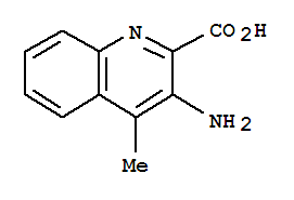 2-Quinolinecarboxylicacid,3-amino-4-methyl-(9ci) Structure,65298-48-8Structure