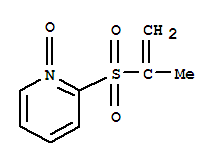 Pyridine,2-[(1-methylethenyl)sulfonyl]-,1-oxide(9ci) Structure,65332-88-9Structure