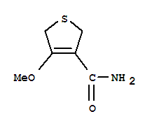 3-Thiophenecarboxamide,2,5-dihydro-4-methoxy-(9ci) Structure,65369-30-4Structure