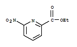 2-Pyridinecarboxylicacid,6-nitro-,ethylester(9ci) Structure,65370-43-6Structure