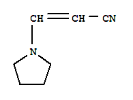 2-Propenenitrile,3-(1-pyrrolidinyl)-(9ci) Structure,65480-93-5Structure