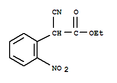 氰基(2-硝基苯基)乙酸乙酯結(jié)構(gòu)式_65548-02-9結(jié)構(gòu)式