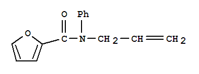 N-phenyl-n-2-propen-1-yl-2-furancarboxamide Structure,66668-15-3Structure