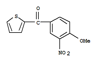 (4-Methoxy-3-nitrophenyl)-(thiophen-2-yl)methanone Structure,66938-50-9Structure