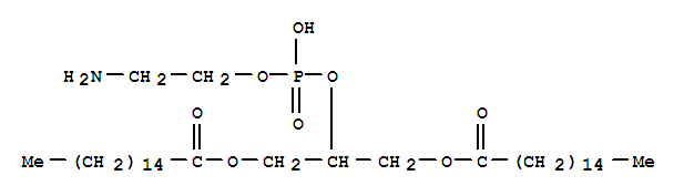 1,3-Dipalmitoyl-glycero-2-phosphoethanolamine Structure,67303-93-9Structure