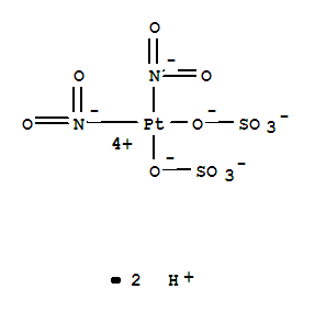 Dinitrosulfato platinum (ii) (pt dns) Structure,68958-85-0Structure