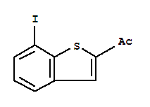 1-(7-Iodo-benzo[b]thiophen-2-yl)-ethanone Structure,691888-17-2Structure