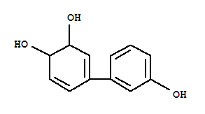 3,5-Cyclohexadiene-1,2-diol, 4-(3-hydroxyphenyl)-(9ci) Structure,69432-60-6Structure