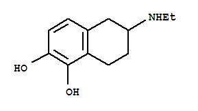 1,2-Naphthalenediol,6-(ethylamino)-5,6,7,8-tetrahydro-(9ci) Structure,69478-37-1Structure