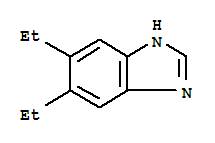 1H-benzimidazole,5,6-diethyl-(9ci) Structure,69557-56-8Structure