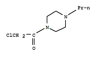 Piperazine, 1-(chloroacetyl)-4-propyl-(9ci) Structure,695812-81-8Structure