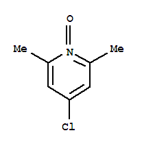 4-Chloro-2,6-dimethylpyridine n oxide Structure,697-92-7Structure