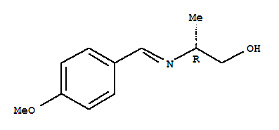 1-Propanol,2-[[(4-methoxyphenyl)methylene]amino]-,(2r)-(9ci) Structure,697763-78-3Structure