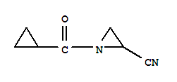 2-Aziridinecarbonitrile,1-(cyclopropylcarbonyl)-(9ci) Structure,69827-48-1Structure