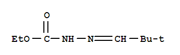 Hydrazinecarboxylic acid, (2,2-dimethylpropylidene)-, ethyl ester (9ci) Structure,700371-71-7Structure