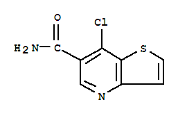 7-Chlorothieno[3,2-b]pyridine-6-carboxamide Structure,700844-10-6Structure