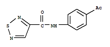 1,2,5-Thiadiazole-3-carboxamide,n-(4-acetylphenyl)-(9ci) Structure,700860-69-1Structure