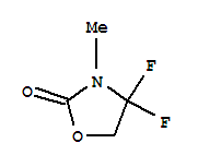 (9ci)-4,4-二氟-3-甲基-2-噁唑烷酮結(jié)構(gòu)式_701231-95-0結(jié)構(gòu)式