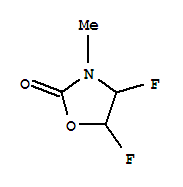 (9ci)-4,5-二氟-3-甲基-2-噁唑烷酮結(jié)構(gòu)式_701231-96-1結(jié)構(gòu)式