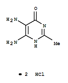 4(1H)-pyrimidinone,5,6-diamino-2-methyl-,dihydrochloride(9ci) Structure,701232-44-2Structure