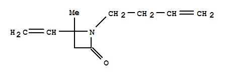 2-Azetidinone,1-(3-butenyl)-4-ethenyl-4-methyl-(9ci) Structure,701304-71-4Structure